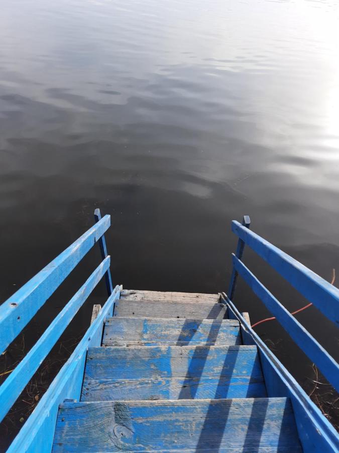 Houseboat Young Snow View Front Line Dal Lake Srinagar  Luaran gambar